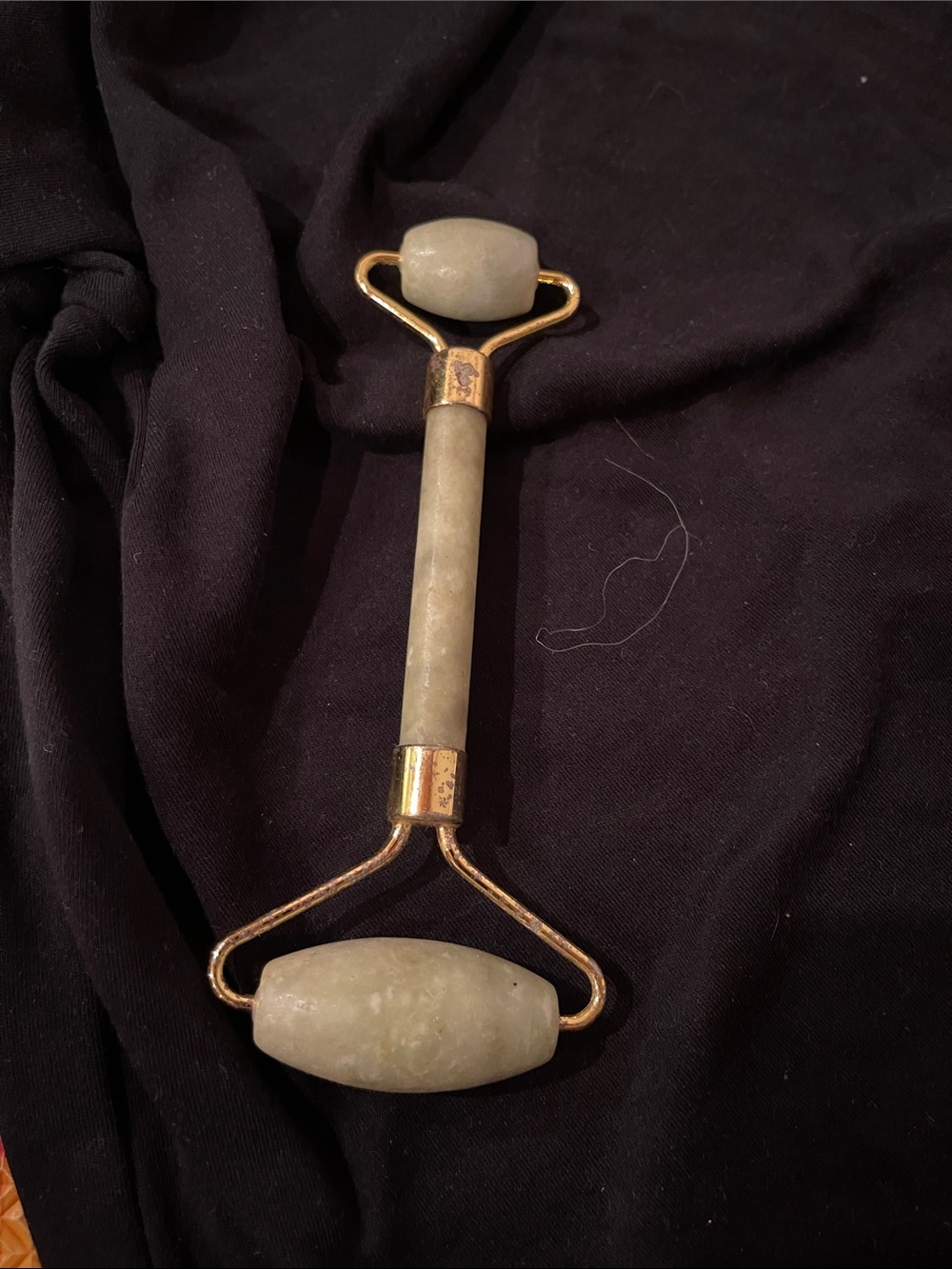 Jade Face Roller - Green Facial Massage Tool